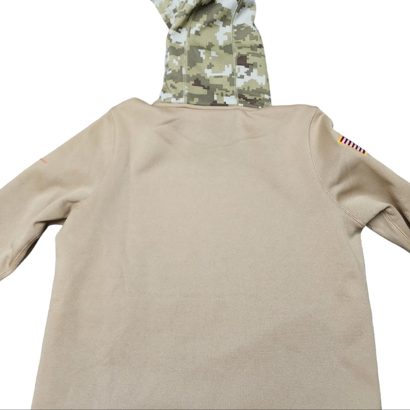 Chicago Bears Nike Salute to Service Therma Pullover Hoodie Women's Sz Large - Picture 6 of 8